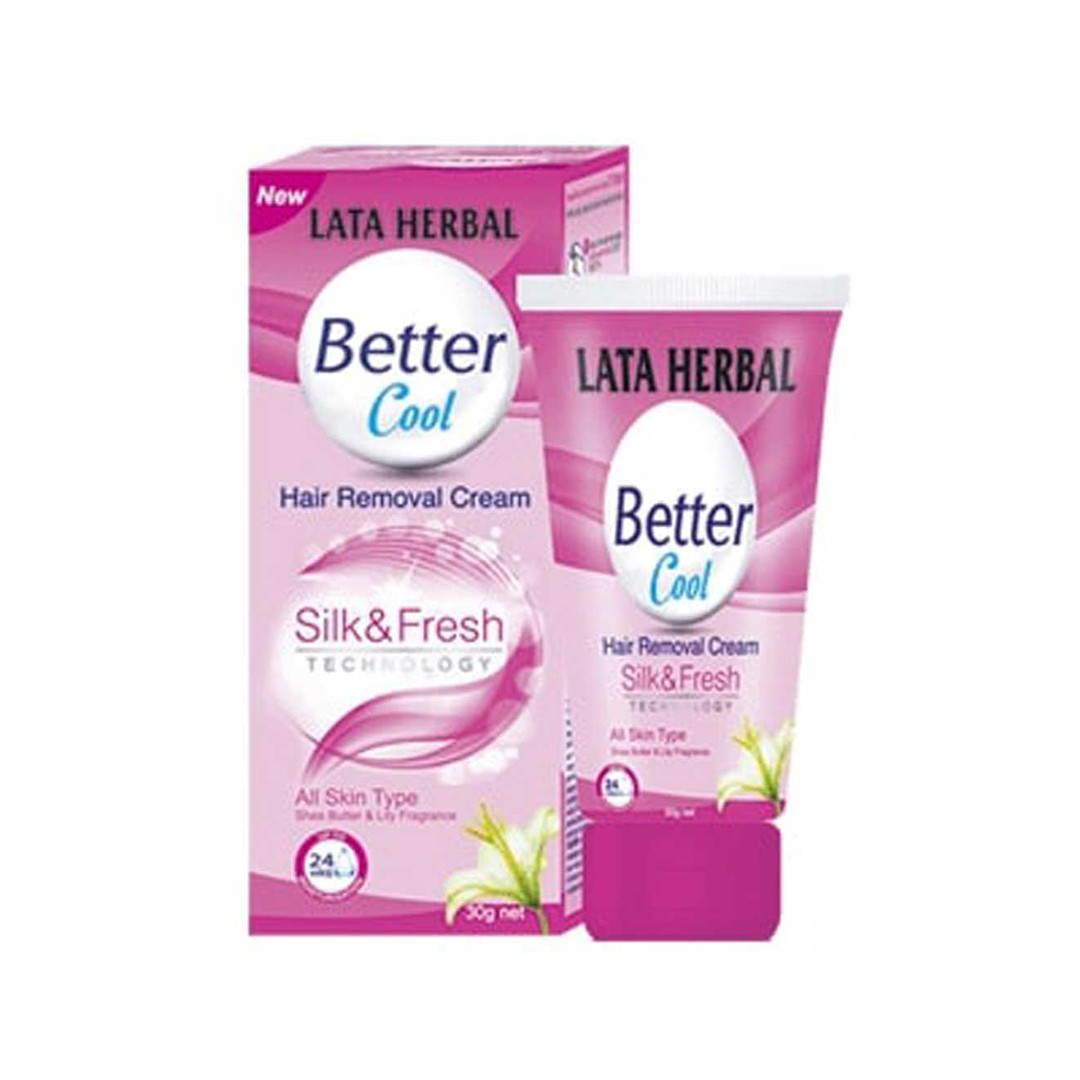 Lata Herbal Better Cool Hair Removal Cream 30gm