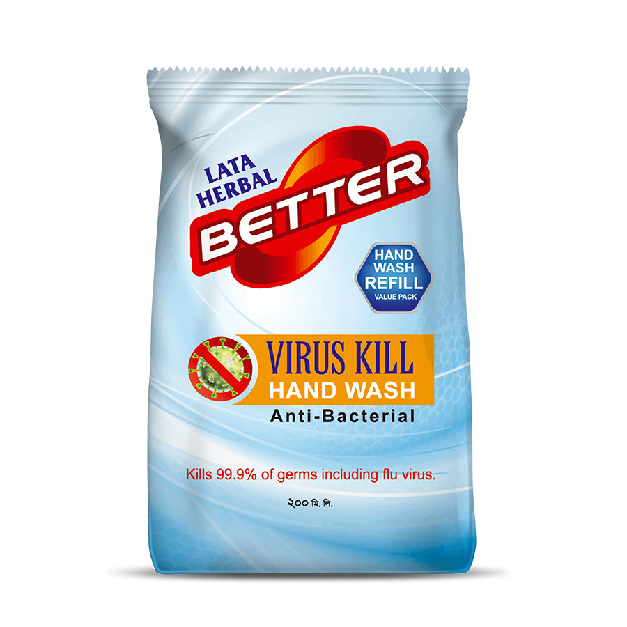 Lata Herbal Better Virus Kill Hand wash Refill 200ml